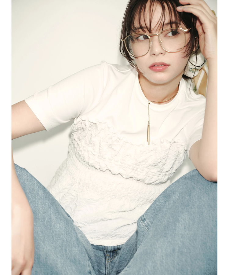 ジャガードビスチェドッキングTシャツ | Tシャツ・カットソー | Arpege