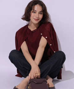 ベロアドレープカットソー | Tシャツ・カットソー | CADUNE（カデュネ