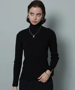 CADUNE(カデュネ) |リブタートルニット