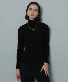 CADUNE(カデュネ) |リブタートルニット