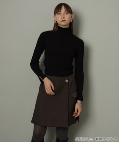 CADUNE(カデュネ) |リブタートルニット