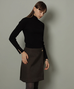 CADUNE(カデュネ) |リブタートルニット