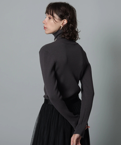 CADUNE(カデュネ) |リブタートルニット