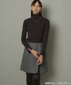 CADUNE(カデュネ) |リブタートルニット