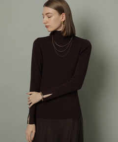 CADUNE(カデュネ) |リブタートルニット