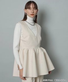 CADUNE(カデュネ) |リブタートルニット