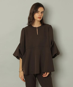 CADUNE(カデュネ) |裾フレアブラウス