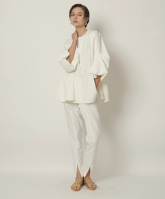 CADUNE(カデュネ) |裾フレアブラウス