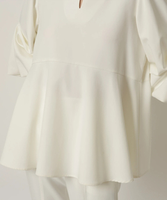 CADUNE(カデュネ) |裾フレアブラウス
