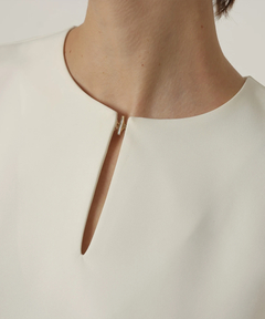 CADUNE(カデュネ) |裾フレアブラウス