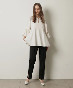 CADUNE(カデュネ) |裾フレアブラウス