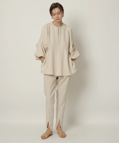 CADUNE(カデュネ) |裾フレアブラウス