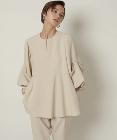 CADUNE(カデュネ) |裾フレアブラウス
