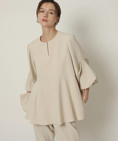 CADUNE(カデュネ) |裾フレアブラウス