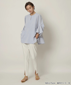 CADUNE(カデュネ) |裾フレアブラウス