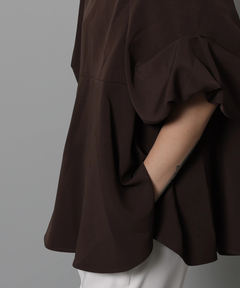 CADUNE(カデュネ) |裾フレアブラウス
