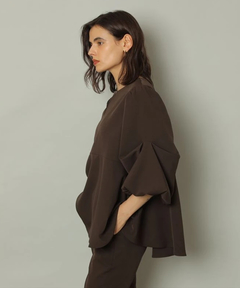 CADUNE(カデュネ) |裾フレアブラウス