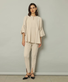 CADUNE(カデュネ) |裾フレアブラウス