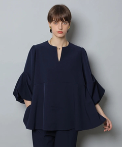 CADUNE(カデュネ) |裾フレアブラウス