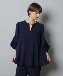 CADUNE(カデュネ) |裾フレアブラウス