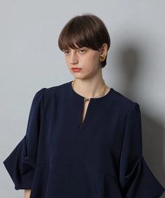 CADUNE(カデュネ) |裾フレアブラウス