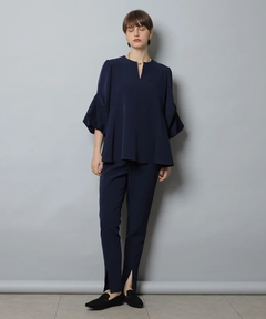 CADUNE(カデュネ) |裾フレアブラウス