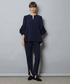 CADUNE(カデュネ) |裾フレアブラウス