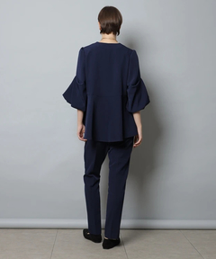 CADUNE(カデュネ) |裾フレアブラウス