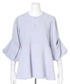 CADUNE(カデュネ) |裾フレアブラウス