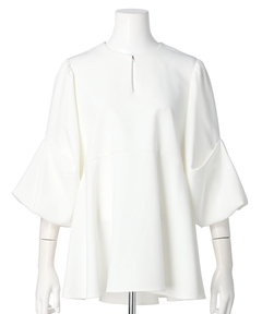 CADUNE(カデュネ) |裾フレアブラウス