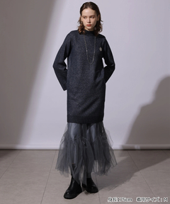 CADUNE(カデュネ) |ラメワンピ+チュールスカートセット