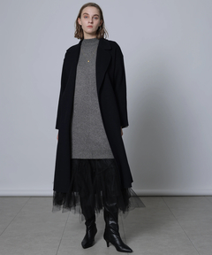 CADUNE(カデュネ) |ラメワンピ+チュールスカートセット