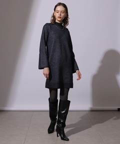 CADUNE(カデュネ) |ラメワンピ+チュールスカートセット