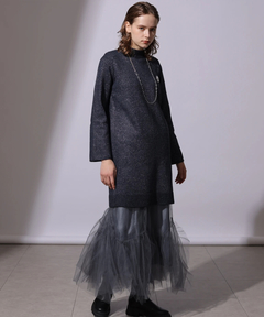 CADUNE(カデュネ) |ラメワンピ+チュールスカートセット