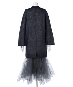 CADUNE(カデュネ) |ラメワンピ+チュールスカートセット