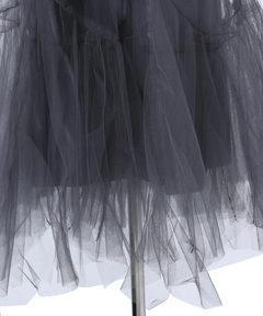 CADUNE(カデュネ) |ラメワンピ+チュールスカートセット