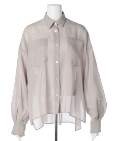 CADUNE(カデュネ) |シアーシャツ