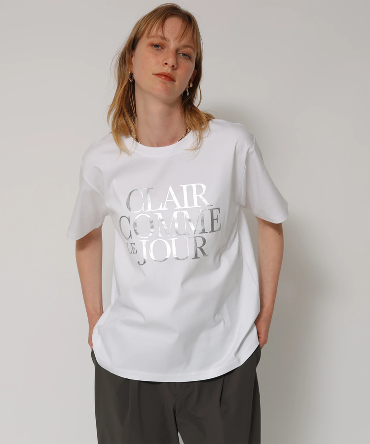 箔ロゴT-shirt | Tシャツ・カットソー | CADUNE（カデュネ） │【公式 