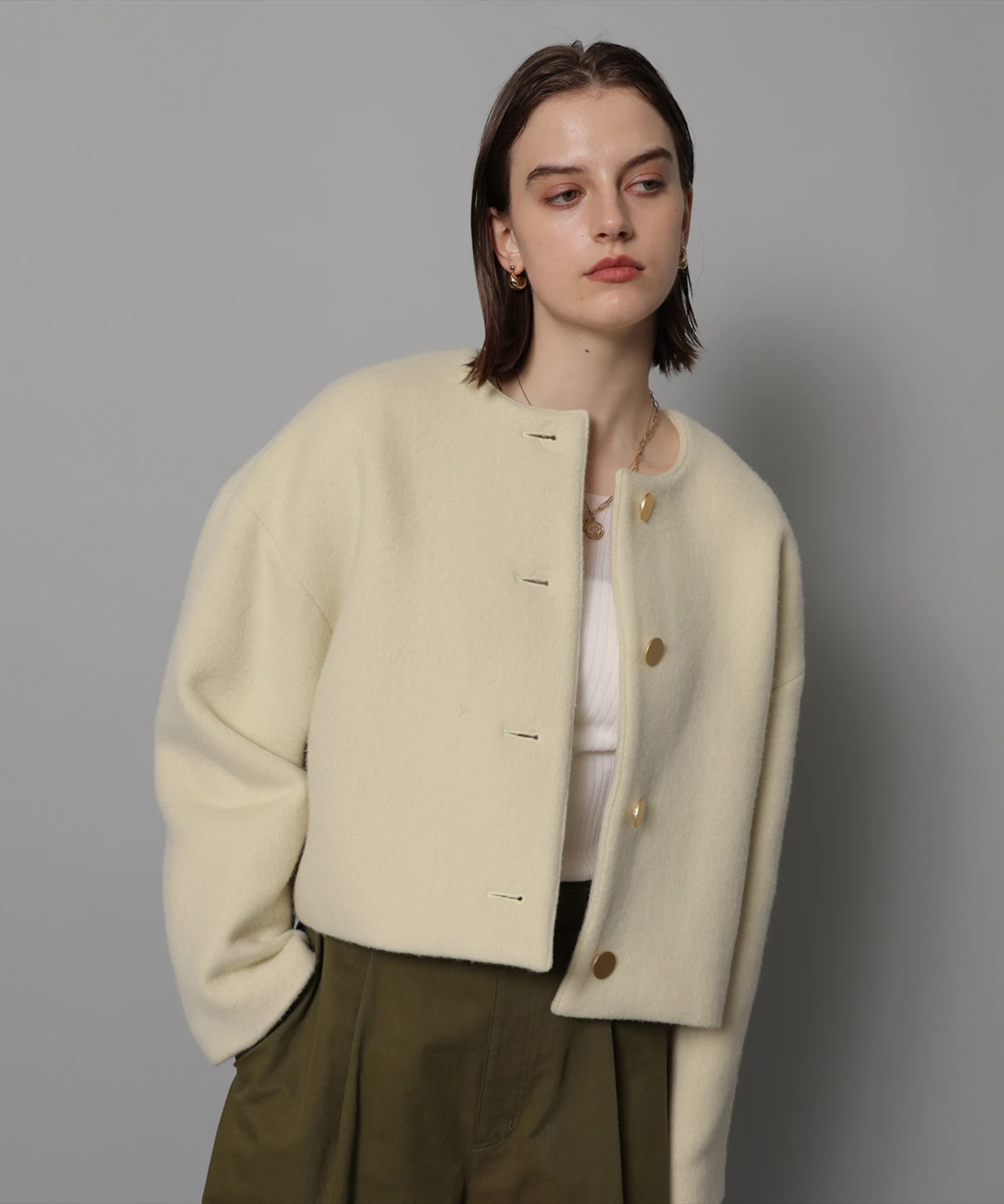 新品未使用】CADUNE カデュネ 神崎さんコラボノーカラーショート