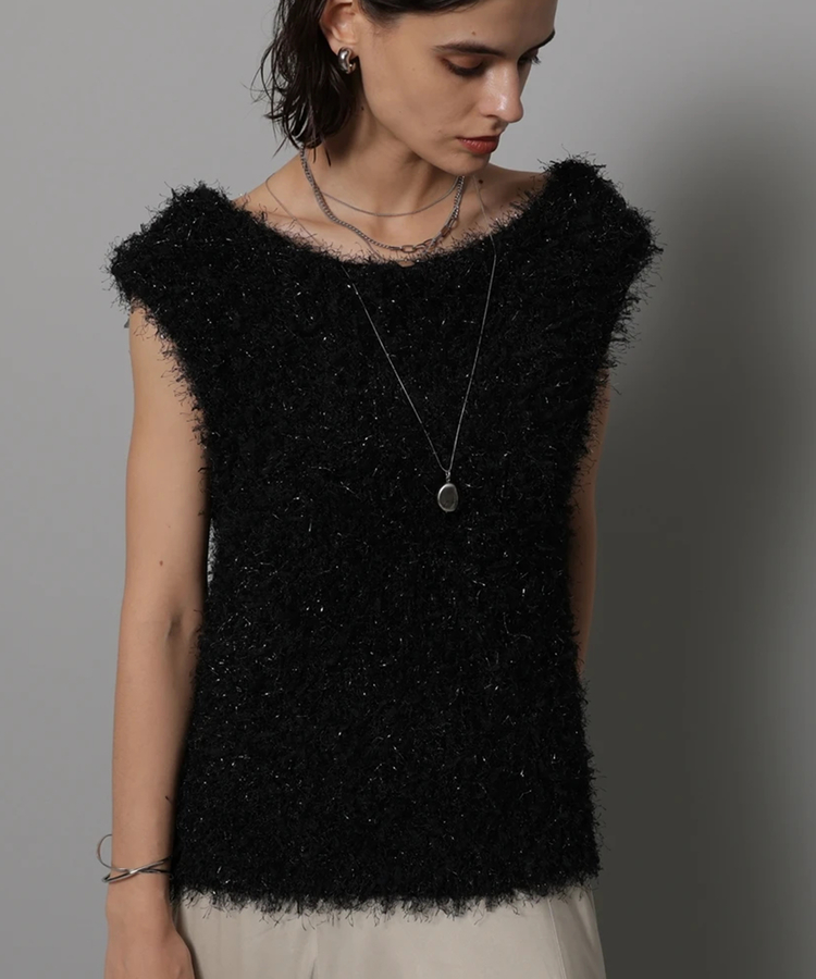 リボンラメプルオーバー | ニット | CADUNE（カデュネ） │【公式通販  