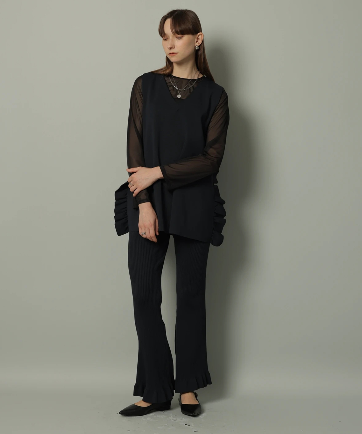 川上桃子さんコラボ＞フリルパンツ | パンツ | CADUNE（カデュネ  