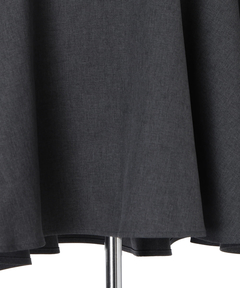 CADUNE(カデュネ) |梳毛裾フレアブラウス