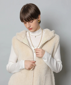 CADUNE(カデュネ) |フェザー接結ベスト