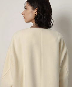 CADUNE(カデュネ) |ノーカラーポケットコート