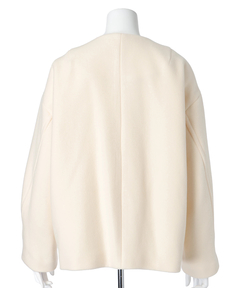 CADUNE(カデュネ) |ノーカラーポケットコート
