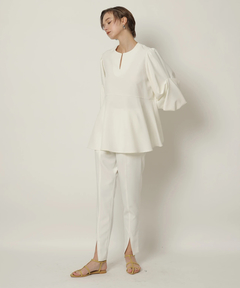 CADUNE(カデュネ) |スリットパンツ