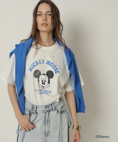 CADUNE(カデュネ) |＜別注＞ミッキーマウス/パール付きTシャツ