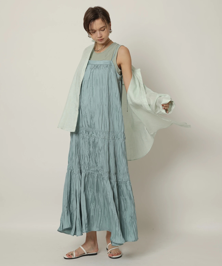 カデュネ　川上桃子さんコラボワンピース カデュネ☆川上桃子さんコラボワンピース(M) ワンピース CADUNE