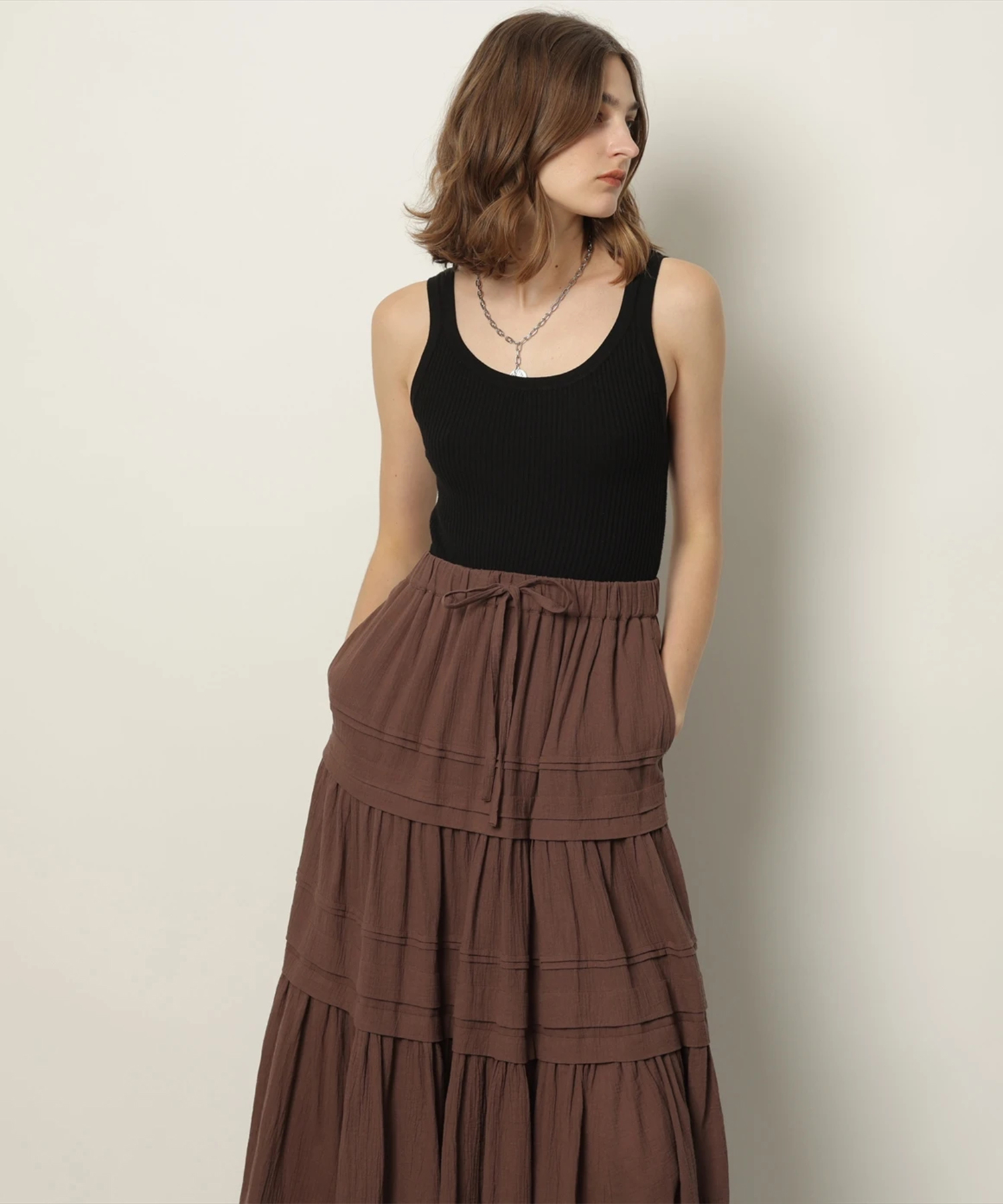 Arpege story ニットドッキングスカート Arpege story/アルページュストーリー公式 | ♡New item