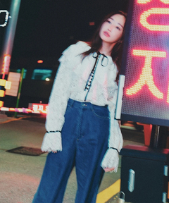 CADUNE(カデュネ) |ドロストデニムパンツ